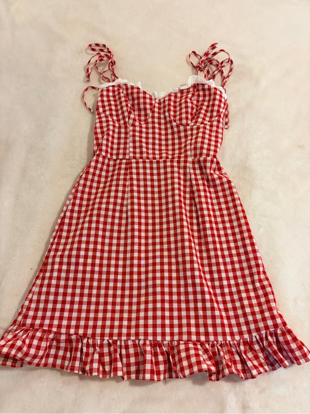 Gingham Dress 🍎🍂